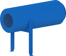 HCIS – Horizontal Cylindrical Inlet Silencer